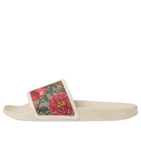 (WMNS) Gucci GG Slide 'Flora Print - Beige' 602096-HT530-8498