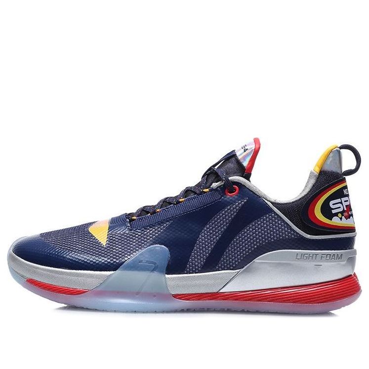 Li-Ning Speed VII 7 Premium Basketball Shoes 'Blue Red Silver' ABAQ065-4