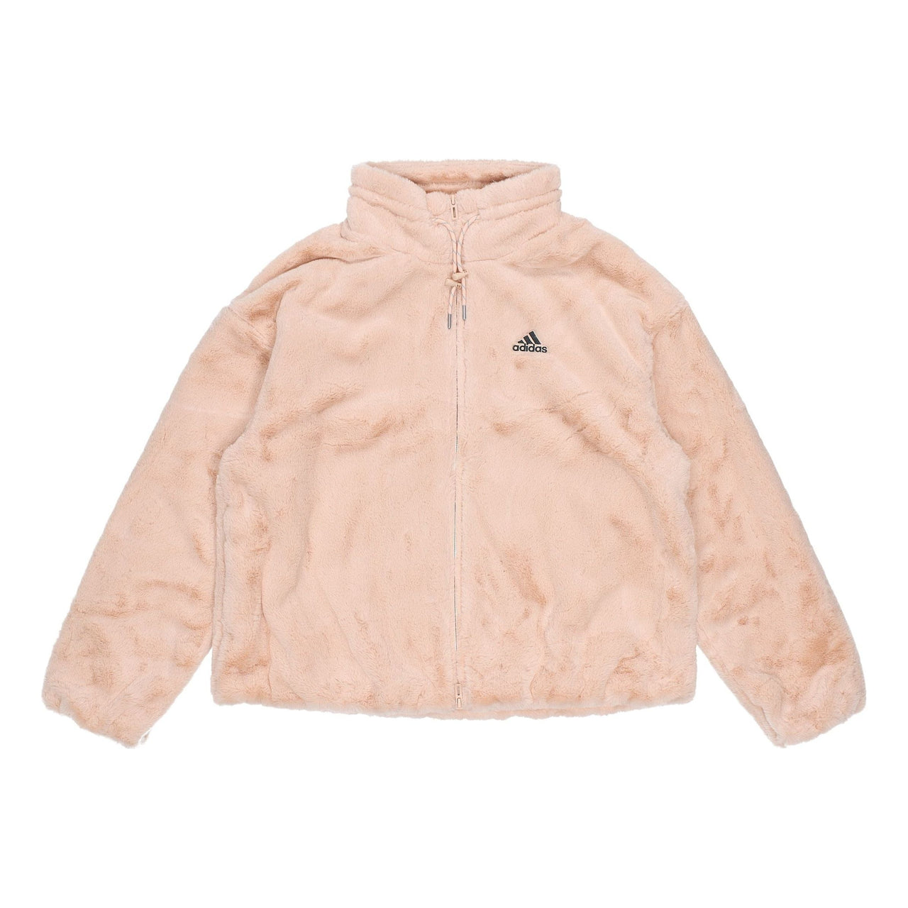 (WMNS) adidas Sty Fur Jacket Pink/Red H07394