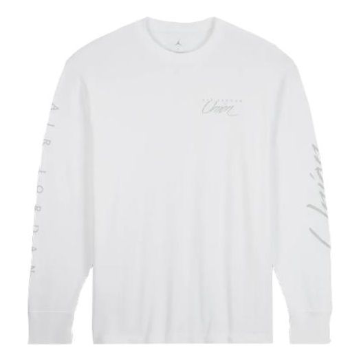 Air Jordan Long-Sleeve T-shirt x Union 'White' DV7342-100