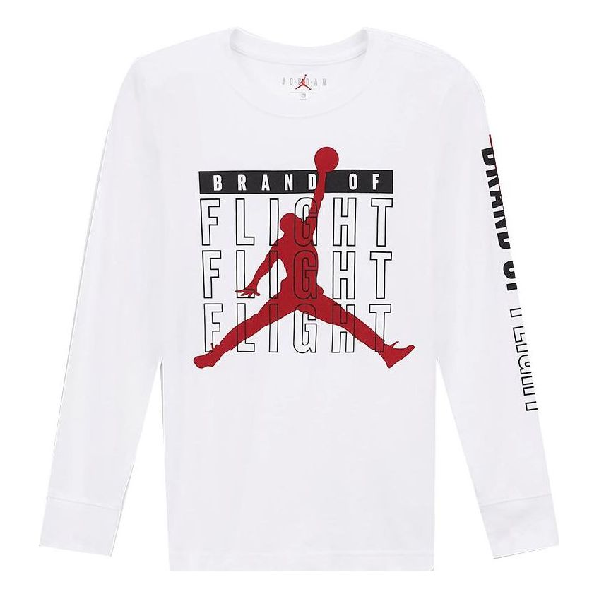 (GS) Air Jordan Long Sleeve Fearless Tee DB7034-100