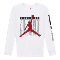 (GS) Air Jordan Long Sleeve Fearless Tee DB7034-100