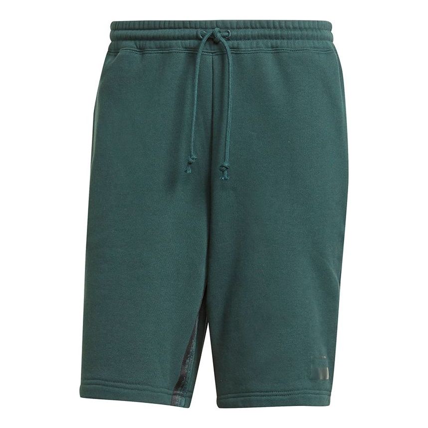 adidas originals R.y.v. Shorts Sports Running Solid Color Straight Shorts Green H11473