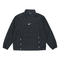 Nike Air Athleisure Casual Sports Jacket Black CU4119-010