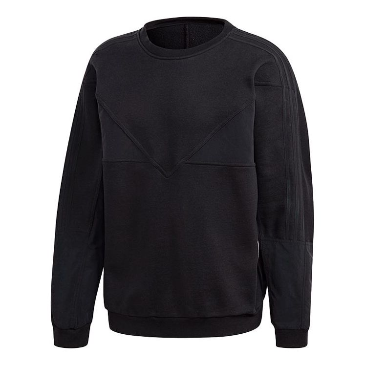 adidas originals Retro Round Neck Pullover Black DH2260