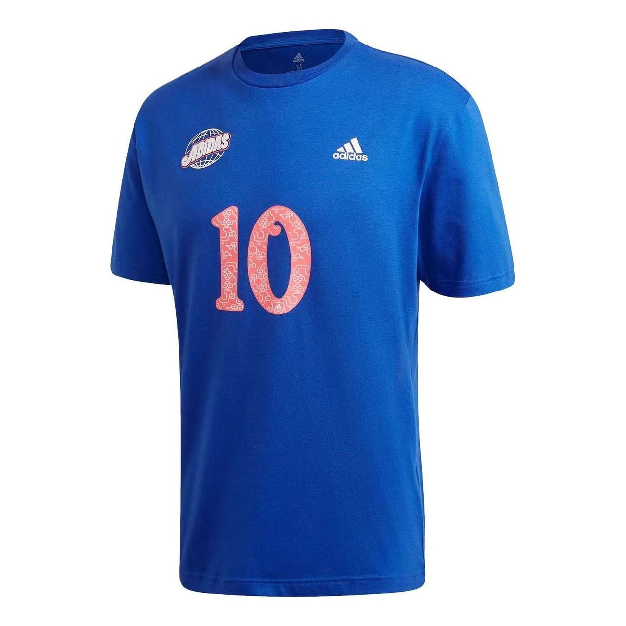 adidas Athletics Graphic T-Shirt 'Blue Pink' GE4697