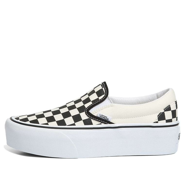 Vans Classic Slip-On Stackform 'Checkerboard - Black White' VN0A7Q5RTYQ