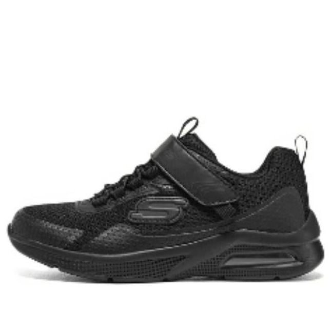 (GS) Skechers Microspec Max Torvix Slip-on Trainers 'Black' 405239L-BBK