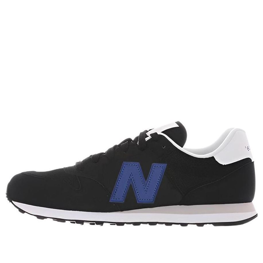 New Balance 500 Casual Sports Shoes 'Black Blue White' GM500VB2