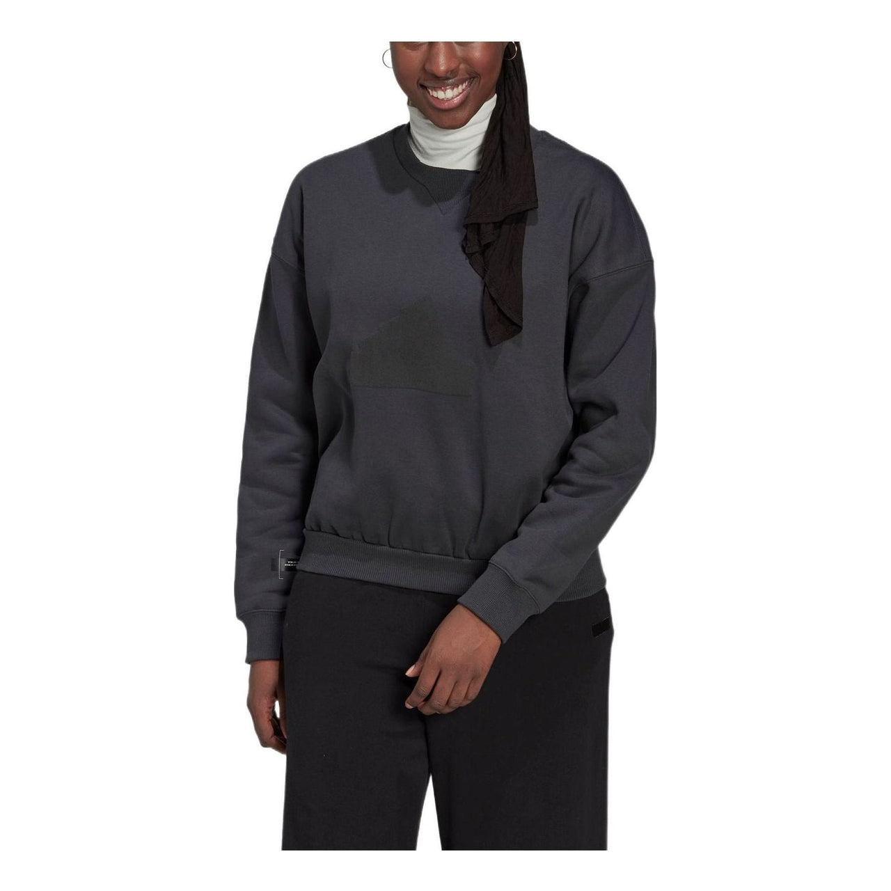 (WMNS) adidas Sweatshirt 'Grey' HM2849