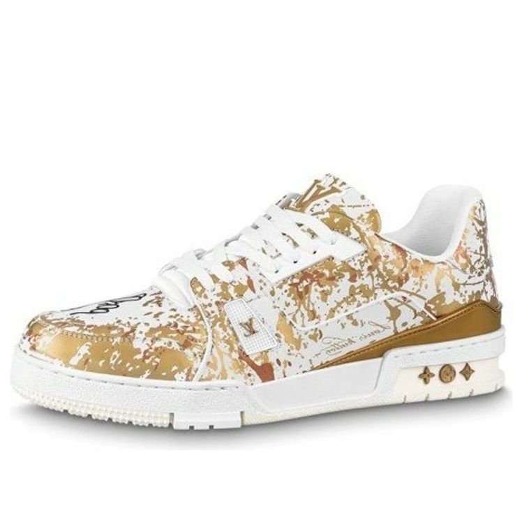 LOUIS VUITTON x LEE QUIONES Trainers 250 'Gold' 1A9V64