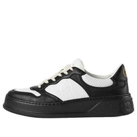 Gucci GG Embossed Sneaker 'Black White Leather' 669582-AAA4T-1068