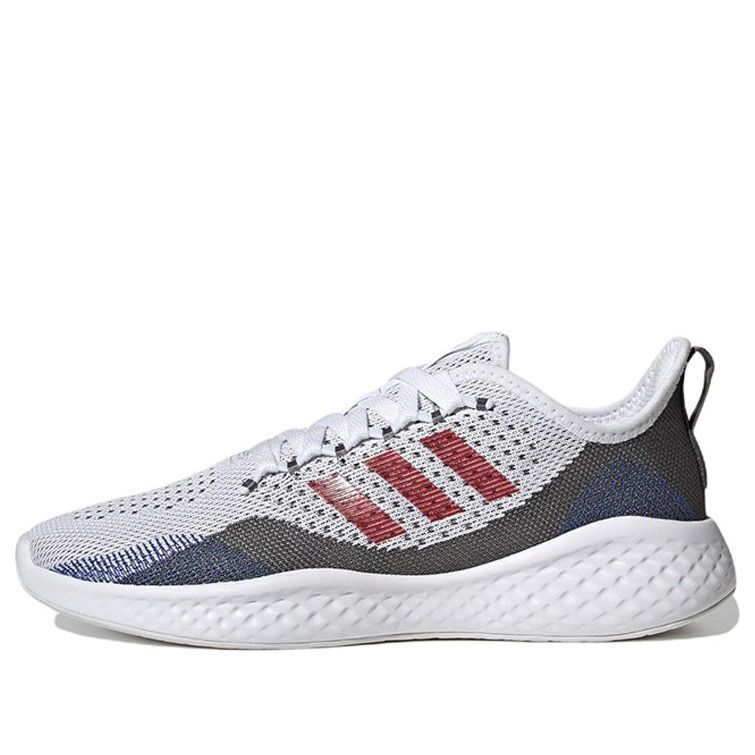 adidas Fluidflow 2.0 Running Shoes 'White / Vivid Red' GW4013