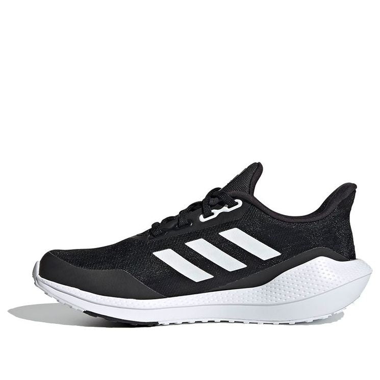 (GS) adidas EQ21 Run J 'Black White' FX2248