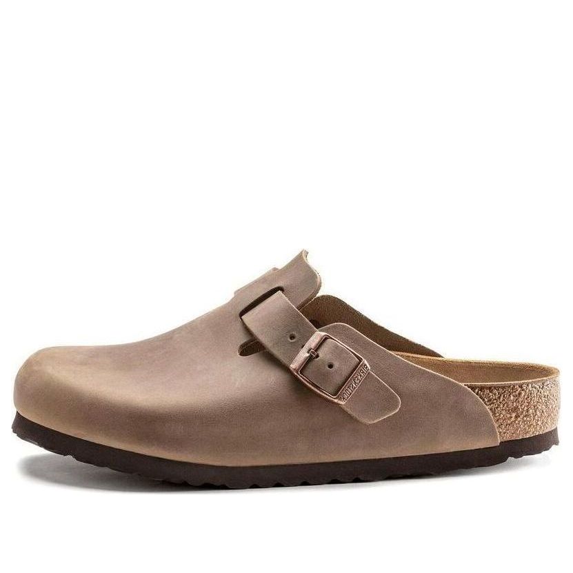 Birkenstock Boston Narrow 'Oiled Leather Tobacco Brown' 0960813