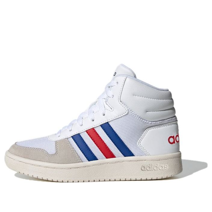 adidas neo Hoops Mid 2.0 K 'White Blue Red' FW9121