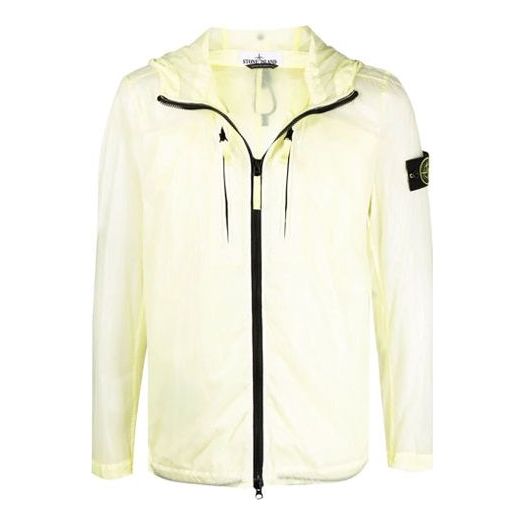 STONE ISLAND Packable Hooded Field Jacket 'Lemon' 741543034-V0031