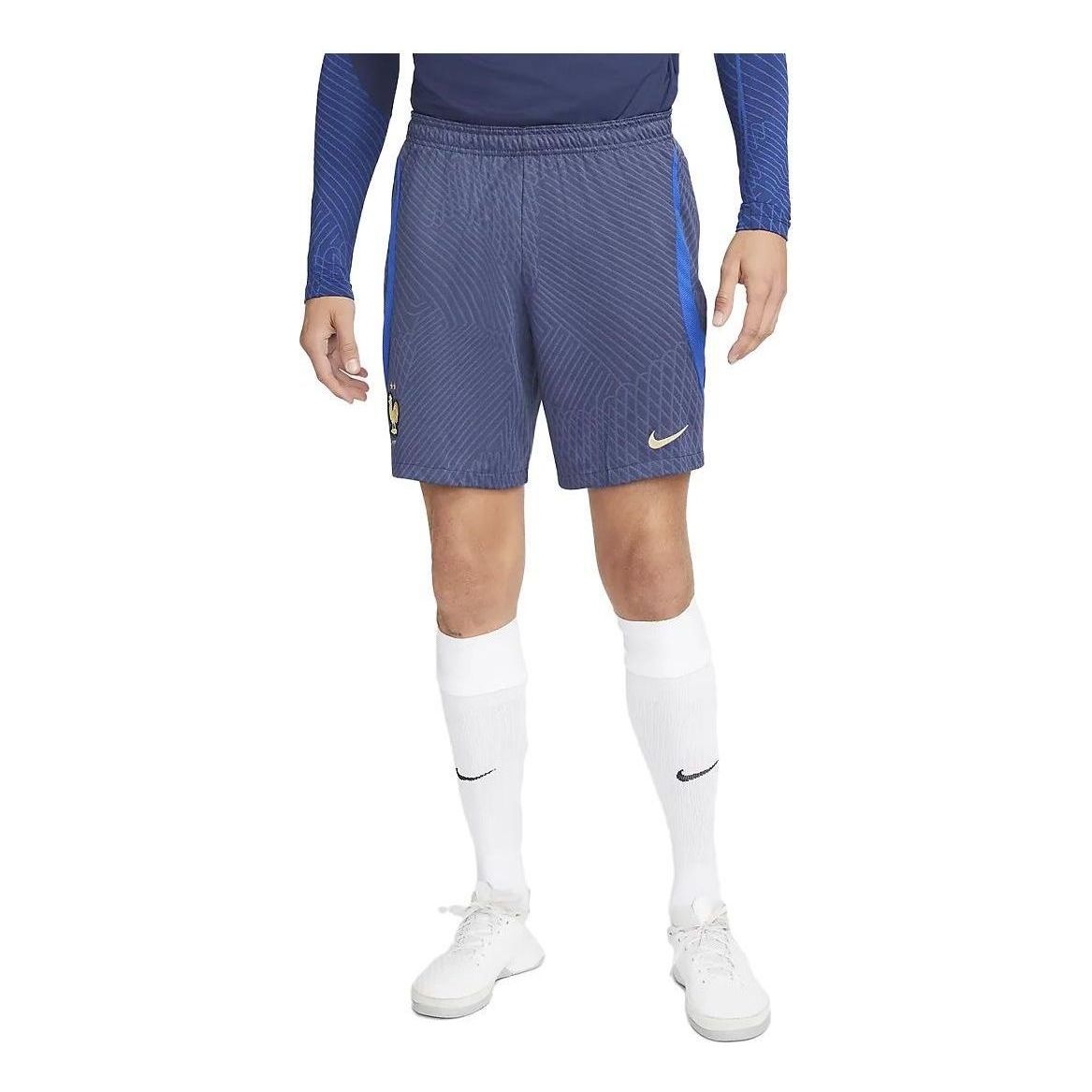 Nike Dri-FIT FFF Strike Knit Football Shorts 'Navy' DH6469-412