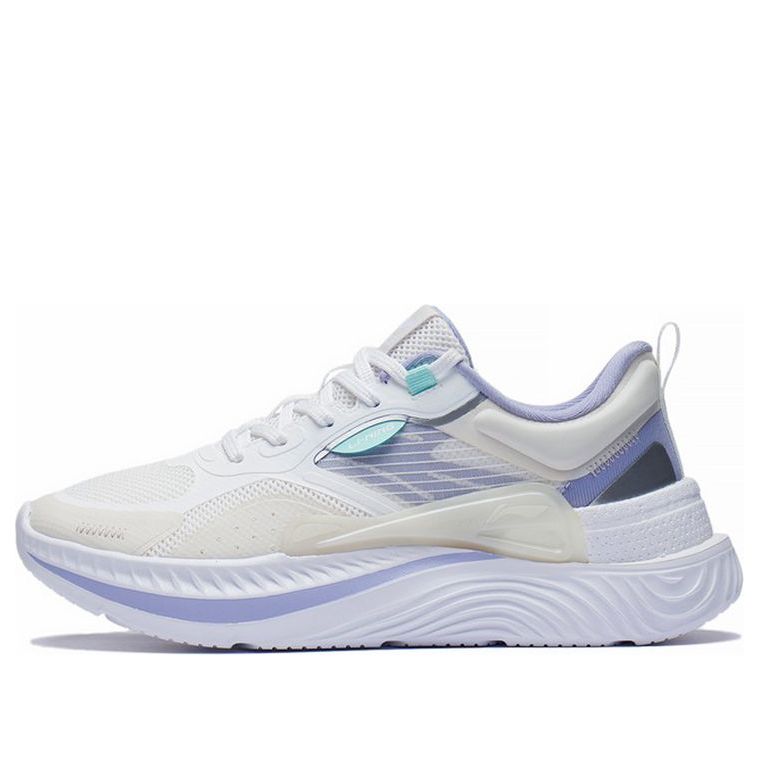 (WMNS) Li-Ning Fashion Lifestyle Sport Shoes 'White Purple' AGLS176-3
