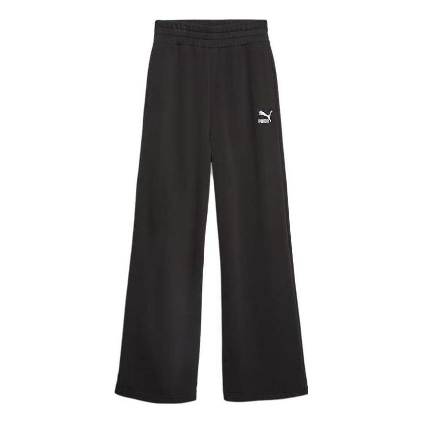 (WMNS) PUMA Classics Relaxed Sweatpants 'Black' 623458-01