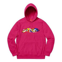 Supreme Delta Logo Hooded Sweatshirt 'Fuchsia' SUP-FW19-660