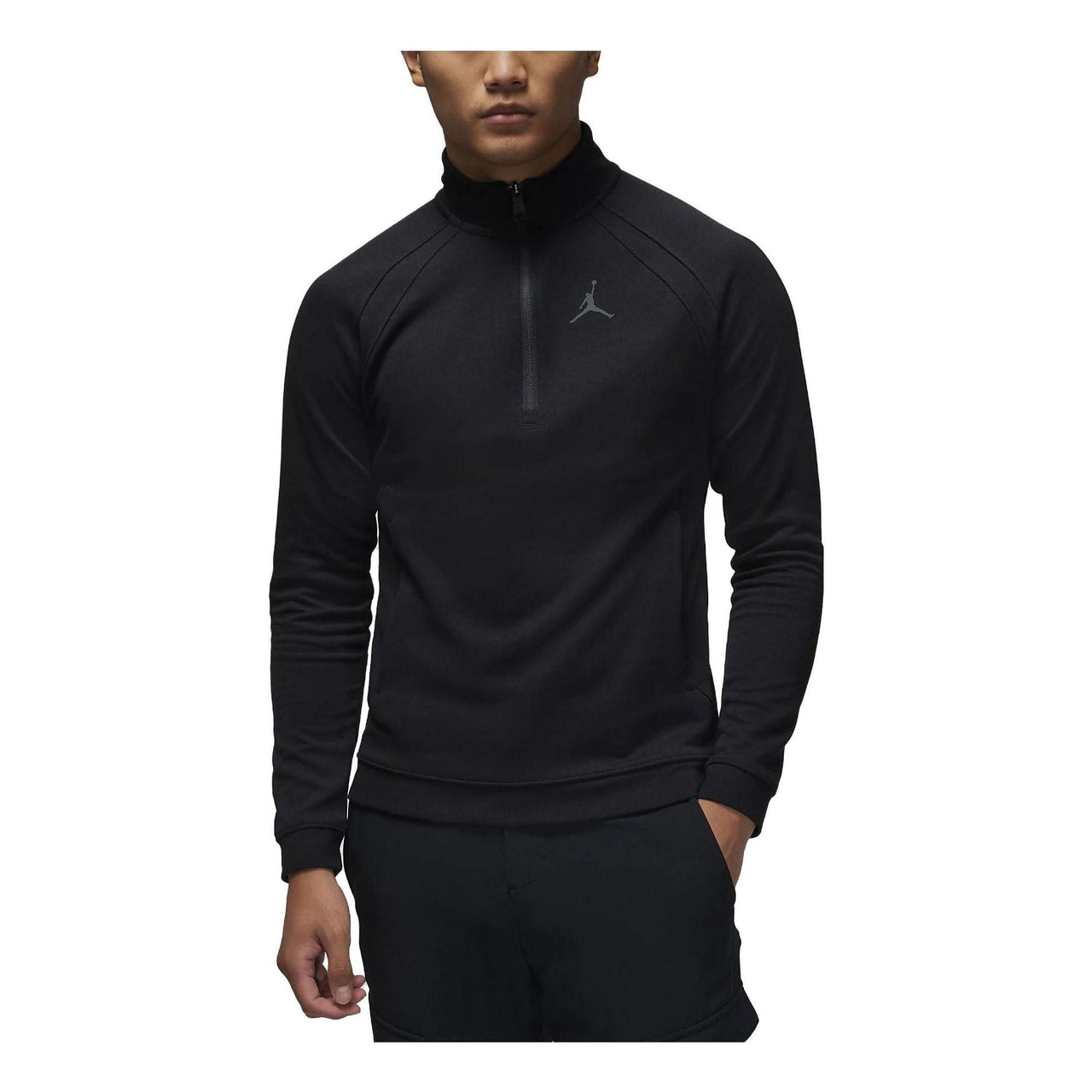 Air Jordan Sport Golf Half-Zip Top 'Black' FB7564-010