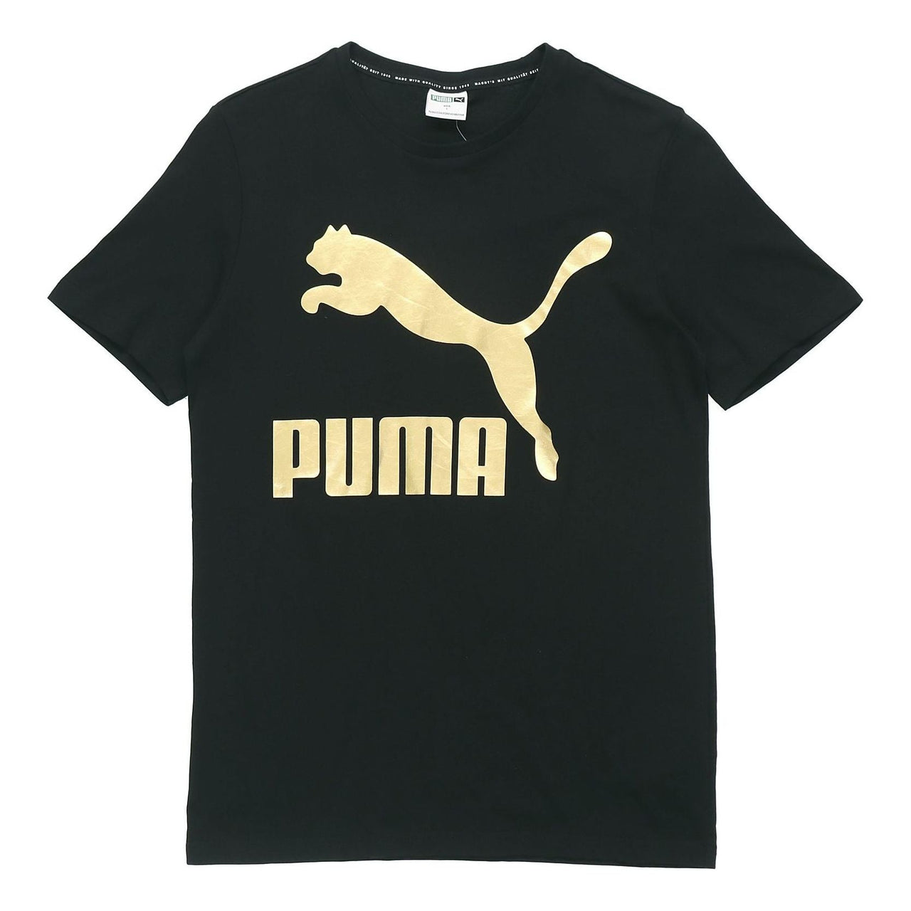 PUMA Sports Gold Short Sleeve Black 579405-51