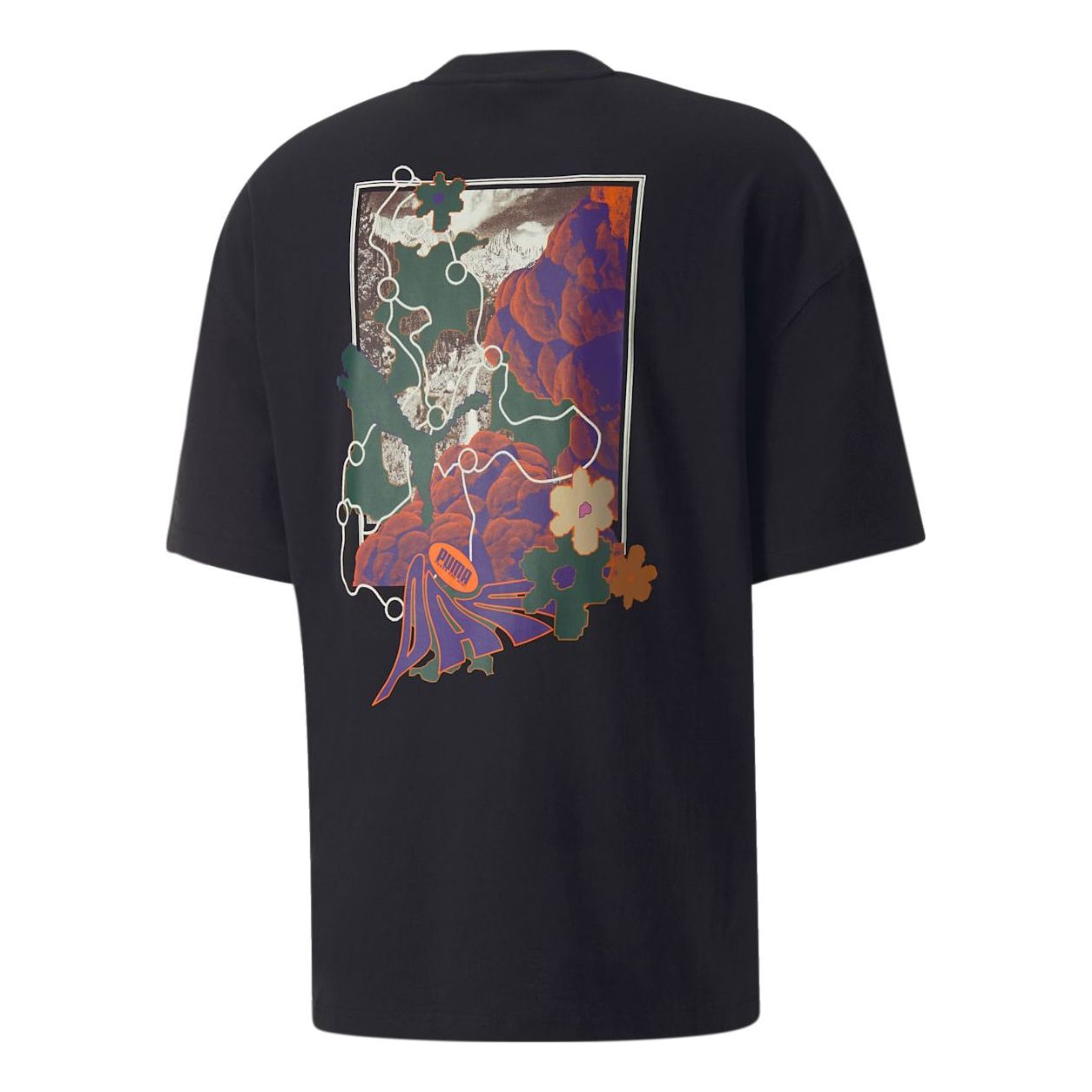 PUMA x P.A.M. Graphic T-shirt 'Black' 536003-01