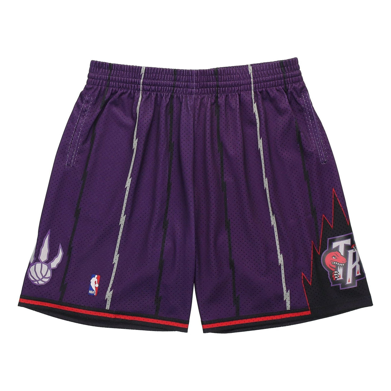 Mitchell & Ness NBA Swingman Shorts Toronto Raptors Road 1998-99 'Dark Purple' SMSHGS18255-TRAPURP98