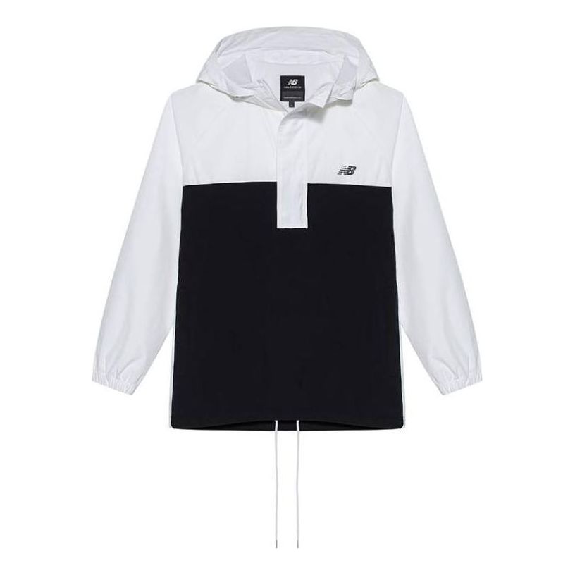 New Balance Fleece Windbreakers 'White Black' NA83N033-WT