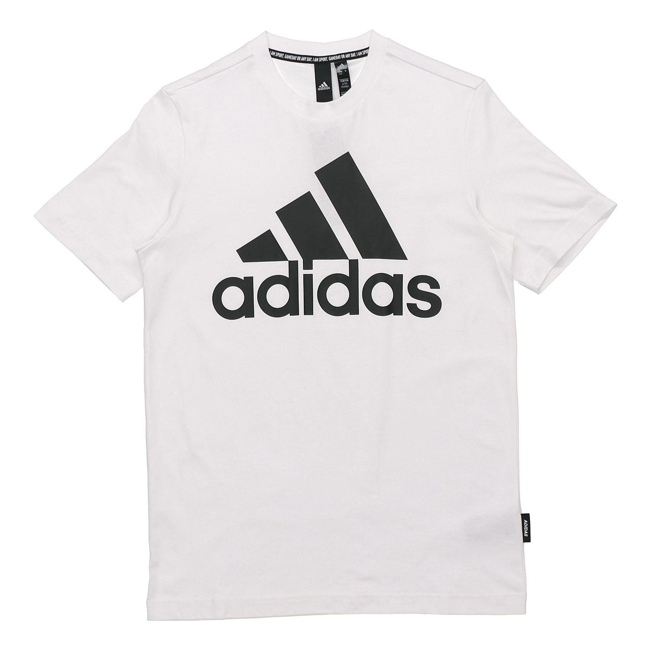 adidas Mh Bos Tee Letter Short-sleeve Tee Men White GC7348