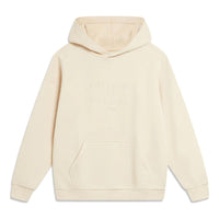 Li-Ning Anything Is Possible Logo Hoodie 'Creamy White' AWDT757-1