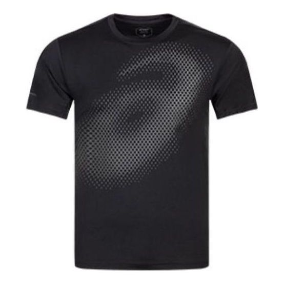 ASICS Reflective Logo Running T-Shirt 'Black' 2011C449-002