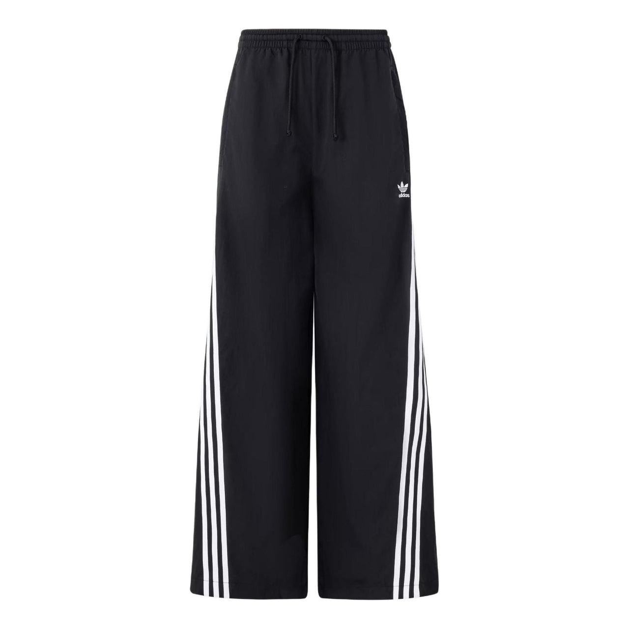 (WMNS) adidas Originals Oversize Track Pants Asia Sizing 'Black White' JJ3359