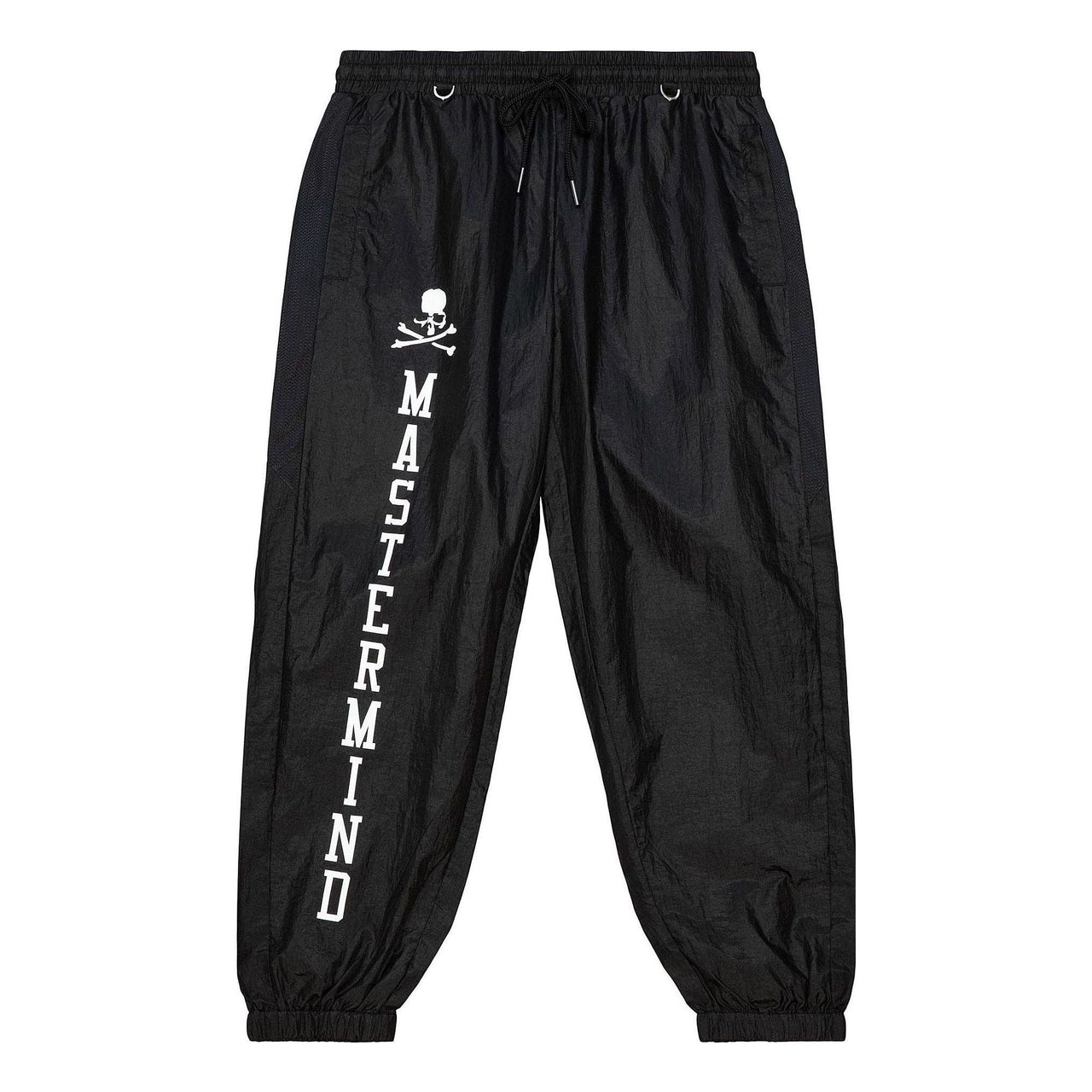 Mitchell & Ness x MasterMind FW22 World Nylon Pants 'Black' PWUP5244-CLBYYPPPBLCK