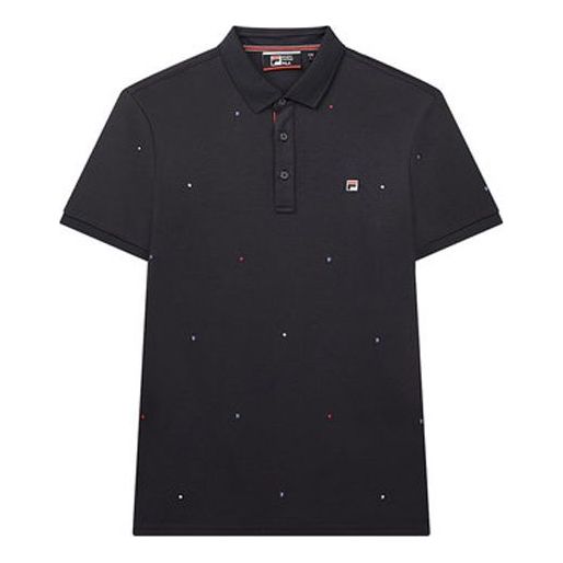 FILA Sports Knit Short Sleeve POLO Blue F11M021129F-NV