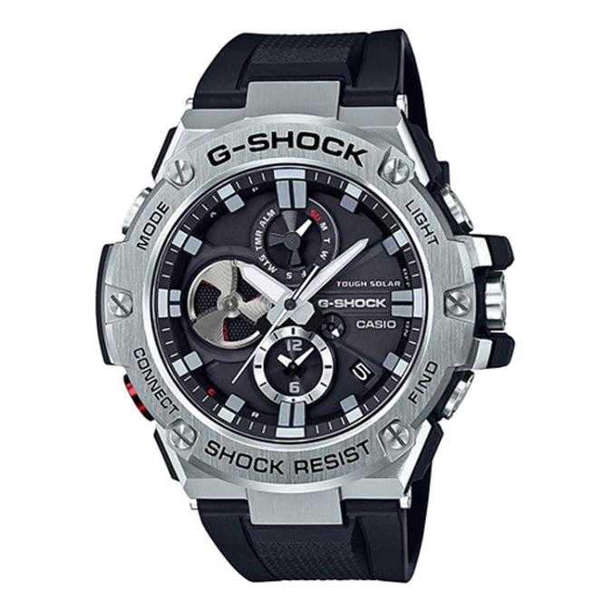 CASIO G-Shock G-Steel 'Black Silver' GST-B100-1A