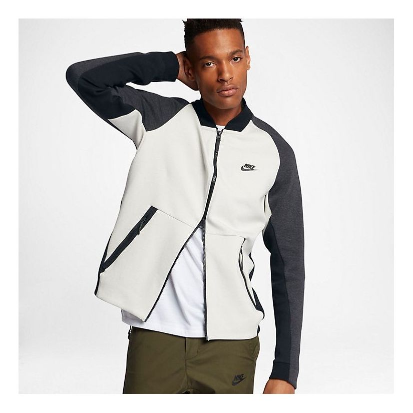 Apparel Hoodies Men Nike Sportswear Tech Fleece Varsity 886617-091