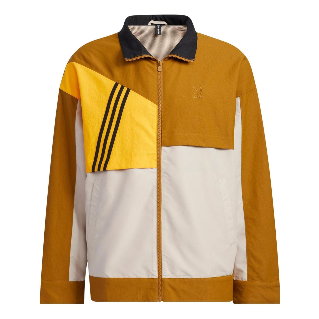 adidas VBE Windbreaker Jackets 'Brown White' IA6779