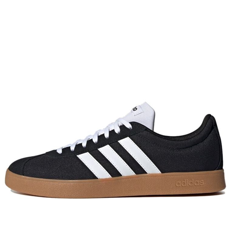 adidas VL Court 2.0 'Black White Brown' FW2758