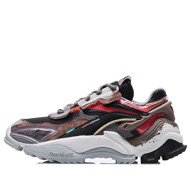 Li-Ning Aurora SkyWalker Y2K Paris Fashion Week 'Black Brown' AGCQ057-2
