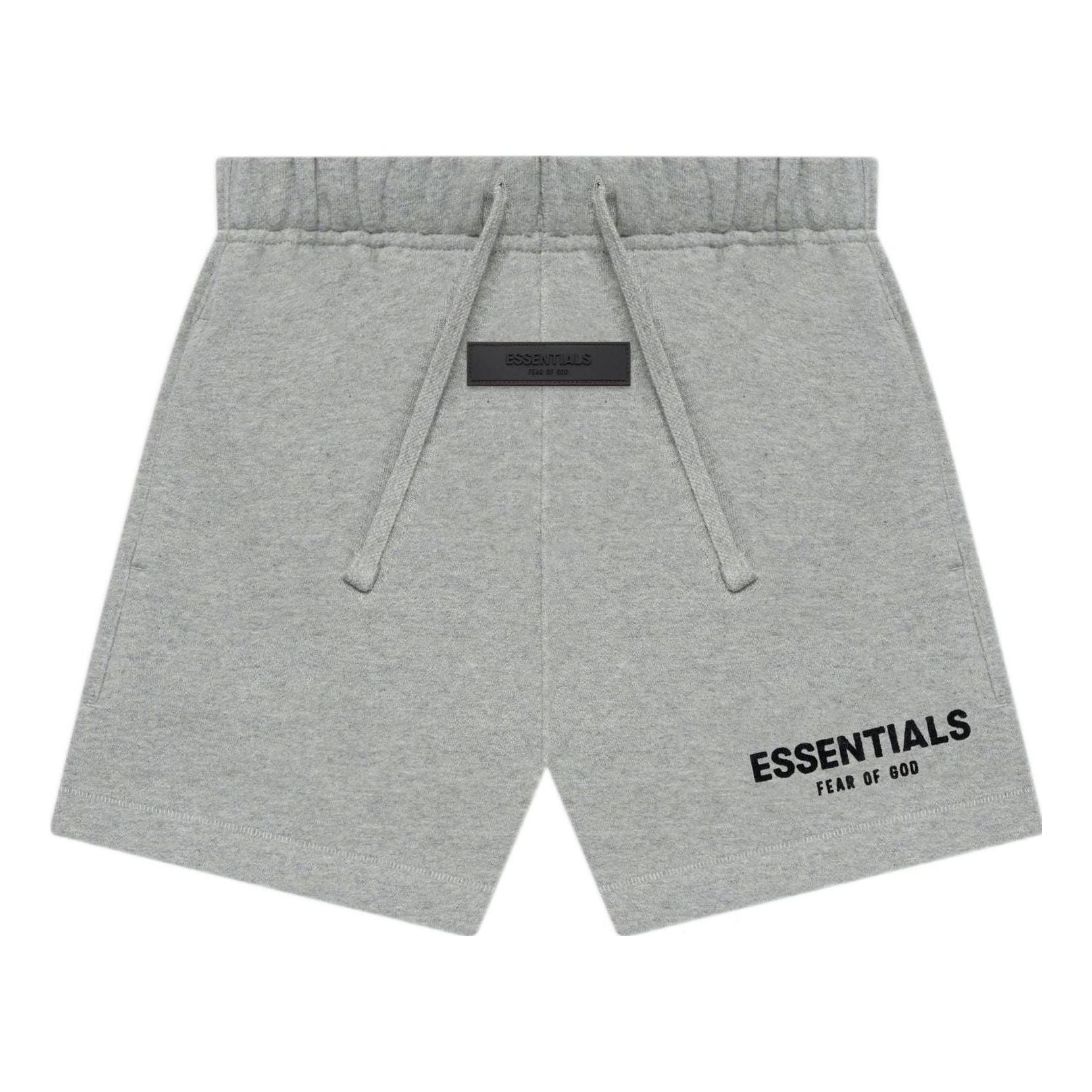 Fear of God Essentials SS22 Logo Sweatshort 'Dark Oatmeal' FOG-SS22-942