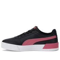 (WMNS) PUMA Carina Leather 'Black White Pink' 370325-31