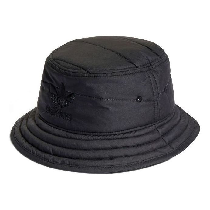 adidas Adicolor Winterized Classic Trefoil Bucket Hat 'Black' H35770