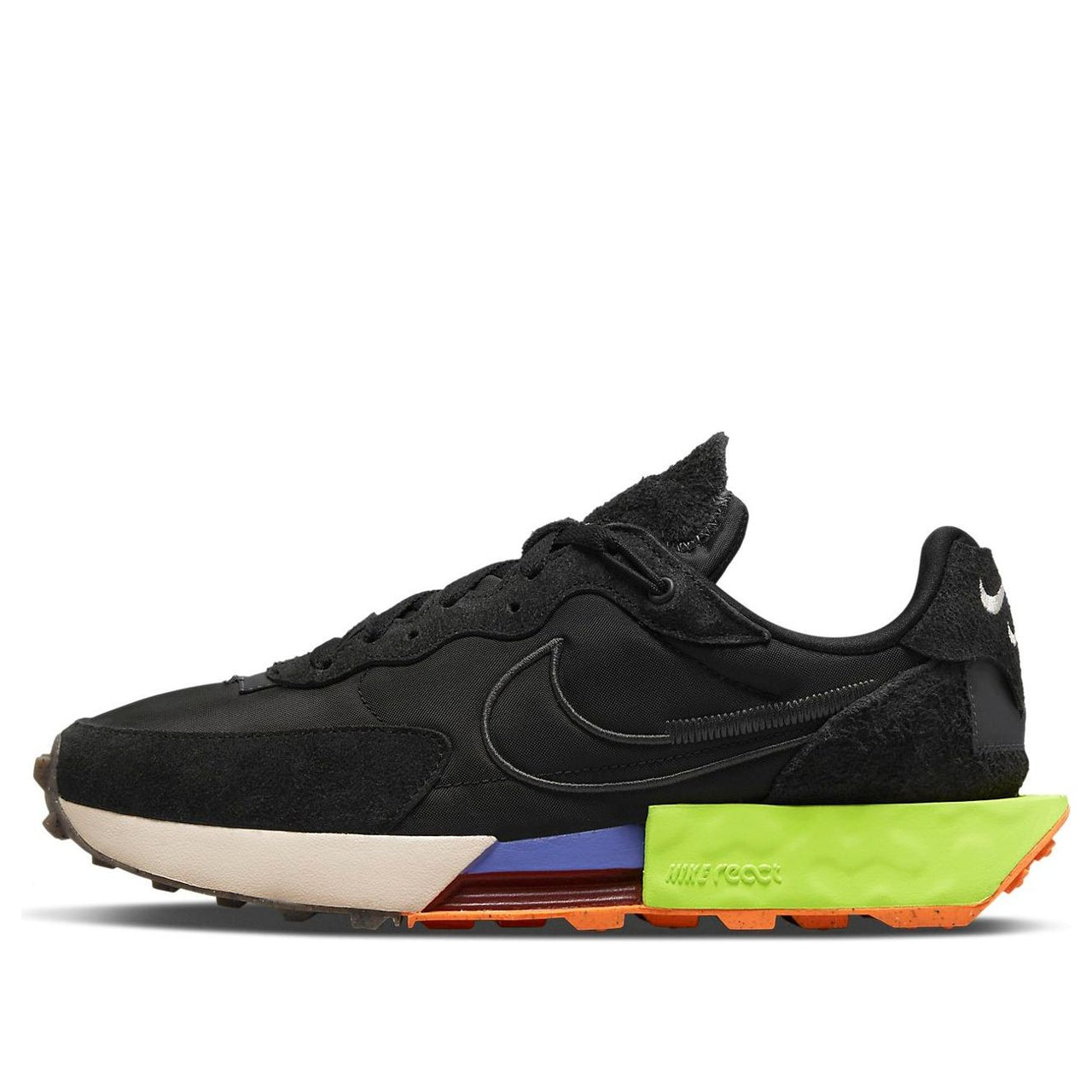 (WMNS) Nike Fontanka Waffle 'Black Volt' DC3579-001