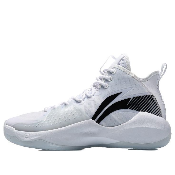 Li-Ning Combat High 'White Black' ABAR059-6