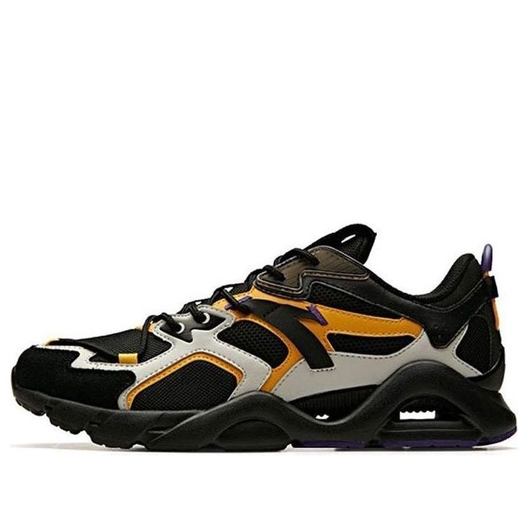 ANTA Running Series Sneakers 'Black Grey Orange' 91945535-3