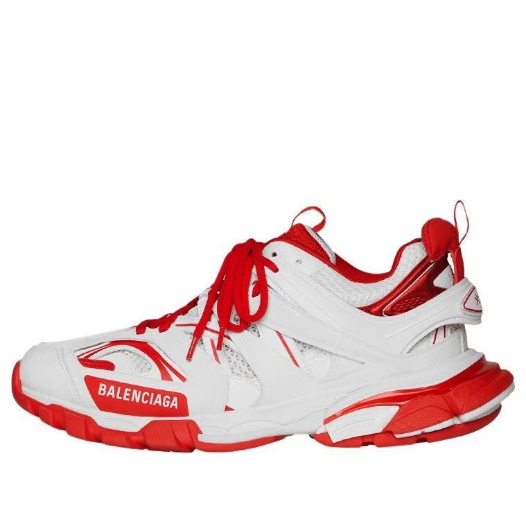 Balenciaga Track Sneakers 'White Red' 542023W3AC16690