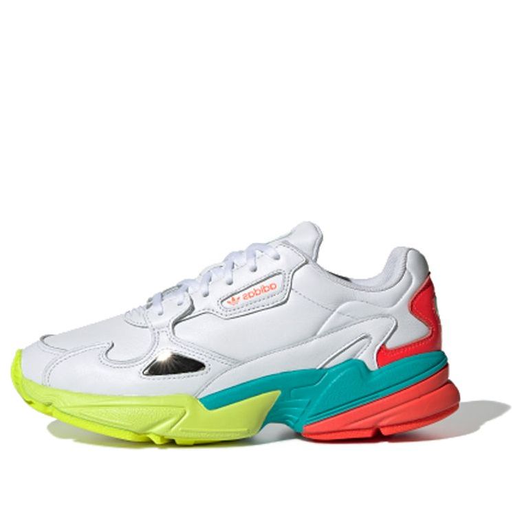 (WMNS) adidas Falcon 'Yellow Green Red' EH0319
