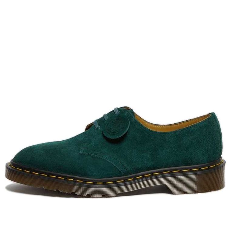 Dr. Martens 1461 Made In England Suede Oxford Shoes 'Green' 26335370